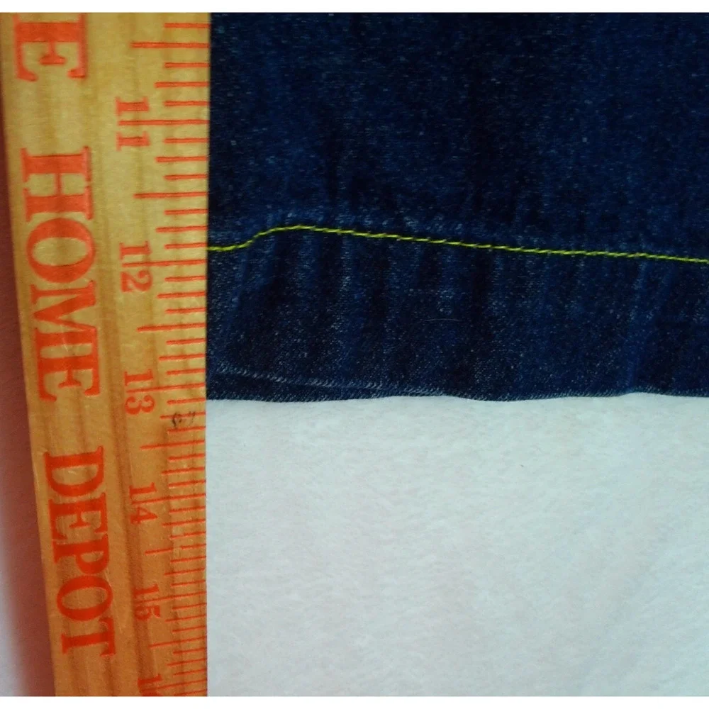 VTG Urban Culture Baggy Wide Leg‎ Jean Shorts Denim Y2K Skater 90s Men’s 44 - Picture 9 of 11